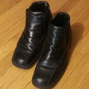 Men's Black Leather Boots